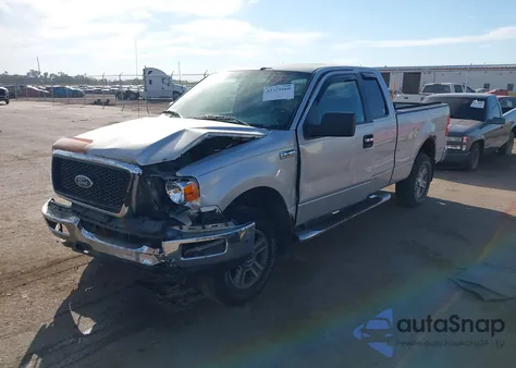 2005 Ford F150 из США, поврежденный, VIN 1FTPX14595FB19644